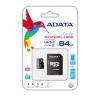 A-Data microSDHC 64GB class 10 + adaptor SD AUSDH64GUICL10-RA1