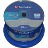 Verbatim BD-R SL Datalife 25GB* 6x 50 Pack Spindle 43838