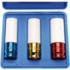 BGS Set chei tubulare de impact cu protectie 1/2'' 17-19-21mm