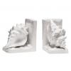 Premier Set 2 suporturi pentru carti Conch White