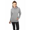 Urban Classics Hanorace urban cu gluga si guler inalt Gri