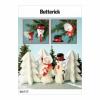 Butterick Tipar decoratiuni Craciun BT 6535
