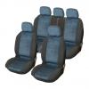 Carpoint Seatcover set 9pcs ‘Denver’ blue (310312)