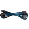 Corsair Molex 4 Pin Premium Generatia 3 (Negru/Albastru) CP-8920199