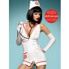 Obsessive Costum Emergency dress + stethoscope Alb