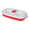 Snips Caserola pentru gatit oua Airtight Red 750 ml