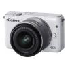 Canon EOS M10 alb kit EF-M 15-45mm f/3.5 - 6.3 IS STM