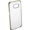 Cellular Line Protectie spate Crystal Rigid CLEARCRYGALS6EH pentru Samsung Galaxy S6 Edge (Auriu)