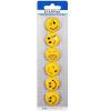 Starpak Set magneti Emoji, 6 emoticoane Smiley Face, 30mm, galben