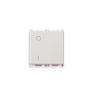 Vimar Intrerupator Bipolar 2P 16AX, alb, 2 module - PLANA