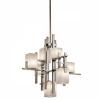 Kichler CandelabCity Lights, nichel/alb