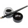 Saffron Gel Contur Ochi cu Pensula - Black