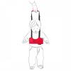 Chipolino Ham pentru copii 1st Steps red