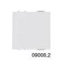 Vimar Intrerupator cu pussh 1P 1A alb, 2module - NEVE
