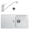 BLANCO FAVOS MINI SILGRANIT ALB + baterie DARAS ALB