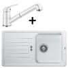 BLANCO FAVOS MINI SILGRANIT ALB + baterie DARAS-S ALB