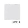Vimar Intrerupator 1P 16AX, alb 2 module - NEVE