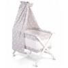 Cangaroo Patut Cassy X Cot Grey cu saltea si lenjerie