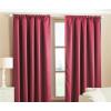 Country Club Set 2 draperii Blackout Woven Wine 229x229 cm