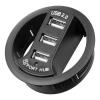 Goobay Hub 3x USB 2.0 pentru birou