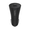 Belkin BOOST↑CHARGE™ 27W USB-C™ Car Charger F7U071BTBLK