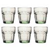 Bormioli Rocco Set 6 pahare Rock Bar Green 270 ml
