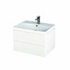 Cersanit Mobilier cu 2 sertare City 50 cm alb
