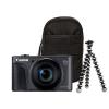 Canon PowerShot SX730 HS (Negru) + Trepied + Husa 1791C016AA