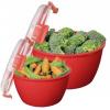 Sistema Set 2 boluri plastic Microwave 2.36 / 1.18L