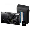 Canon IXUS 285HS (Negru) + Card 8GB + Husa 1076C011AA
