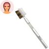Sefiros Pensulă pentru gene și sprâncene Silver (Eyelash Brush With Comb)
