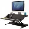 Fellowes Lotus™ Sit-Stand Workstation - Black 0007901