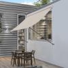 Protec ® Copertina paravan solar retractabila montabila pe perete, 400 x 120 cm, otel/poliester, culoarea nisipului