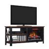 Classic Flame Comoda TV moderna cu semineu electric 26