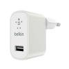 Belkin Premium Mixit 2.4A Wall charger,white F8M731VFWHT