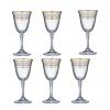 Crystalite Set 6 pahare vin alb 250 ml Kleopatra
