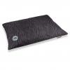 Scruffs Expedition culcuș cu spumă Memory - negru cu dungi gri 100 x 70 cm