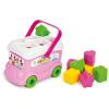 Clementoni Cuburi constructie moi parfumate cu sortator pentru bebe Clemmy - Autobuzul lui Minnie Mouse