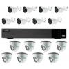Q-see Kit QTH163-8(DandES)2 (DVR 16 canale + 16 Camere Video)