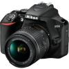 Nikon DSLR D3500+ obiectiv 18-155mm VR, 24.2 Mp, 3 inch, negru