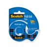 SCOTCH Banda adeziva Wall Safe cu dispenser, 19 mm x 16.5 m