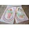 Chilai Home Set 3 covorase baie, Alessia Home, Demet - White