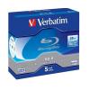 Verbatim BD-R Datalife 25GB* 6x 5 Pack Jewel Case 43836