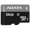 A-Data Micro SDXC Premier Pro 64GB UHS-I + adaptor SD (AUSDX64GUICL10-RA1)