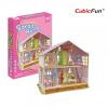 Cubic Fun Puzzle 3D Casuta Sarei, 96 piese