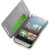 Cellular Line Book Case Esential pentru HTC One M9, negru (CBOOKESSENM9K)