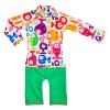 Swimpy Costum de baie Funny Fish marime 74-80 protectie UV