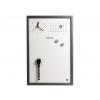 Bi-silque Ceas Memo-Whiteboard magnetic - gri