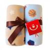 BoboBaby Set 2 paturici polar albastru-maro
