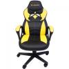 Inaza Scaun gaming Knight, Black-Yellow